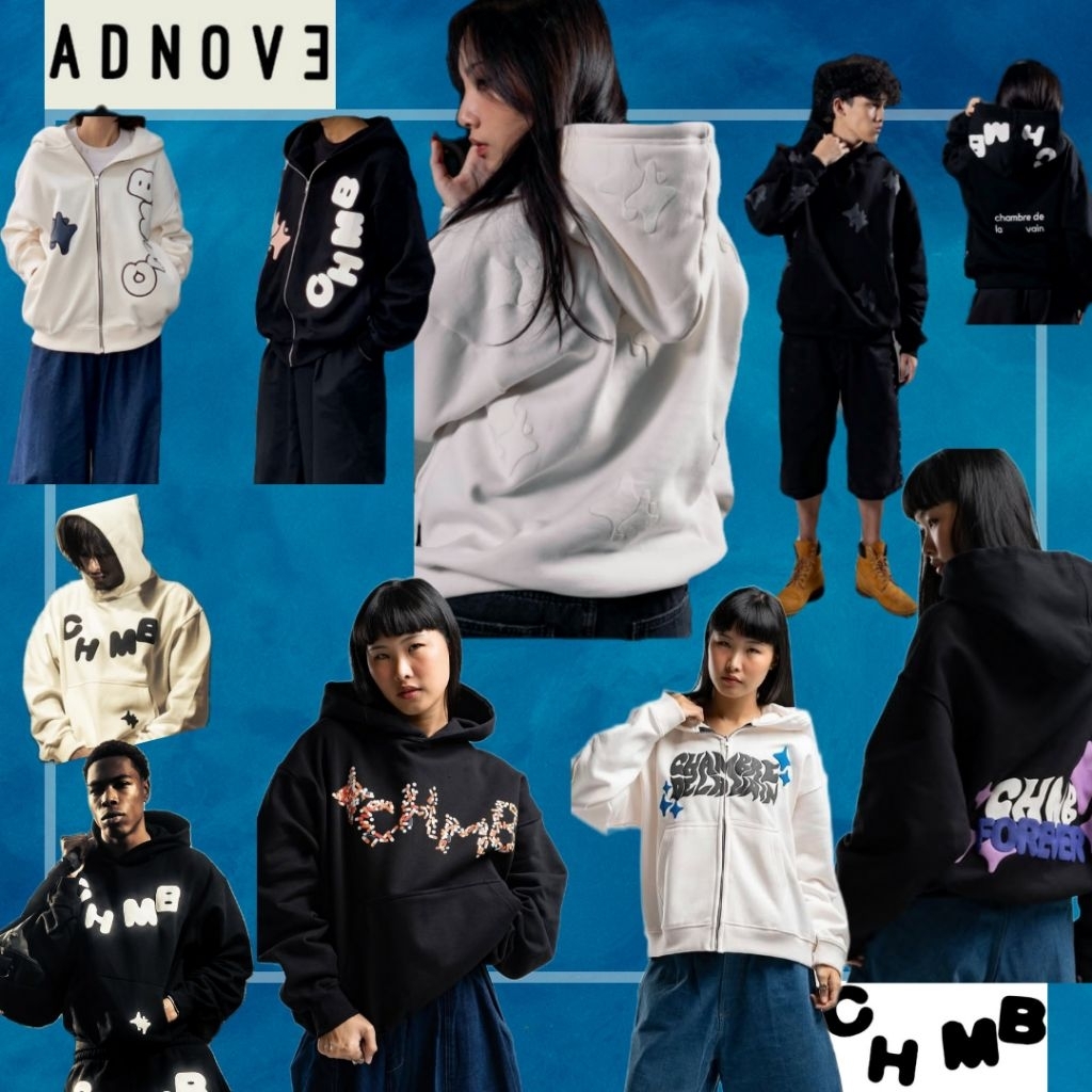 Hoodie CHMB Chambredelavain Boxy Hoodie All About Stars / Sensational / Forever / Basic / Sully / Be