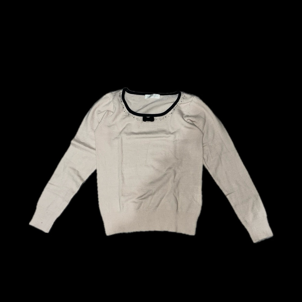 [preloved] pink knitwear