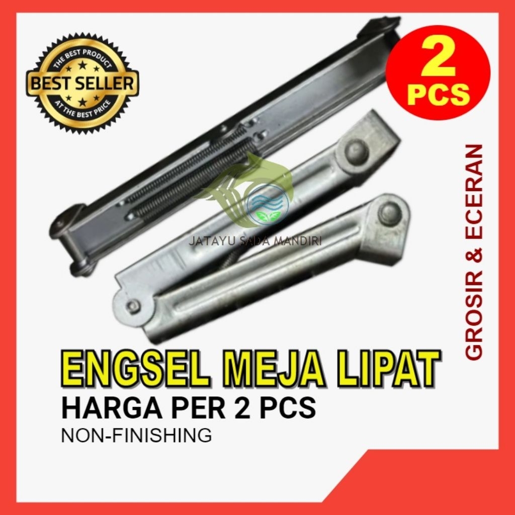 JSM Engsel Siku Furniture Kaki Meja Lipat Kokoh & Kuat