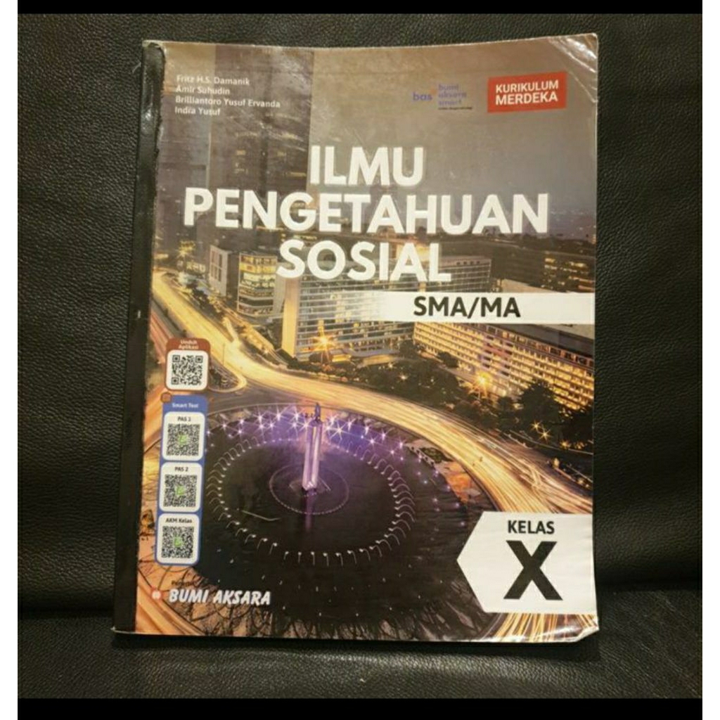 Buku IPS Kelas 10 SMA Kurikulum Merdeka
