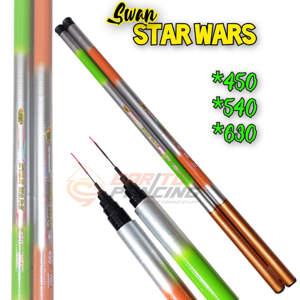 Tegek SWAN STAR WARS Joran Pancing 540/630/720