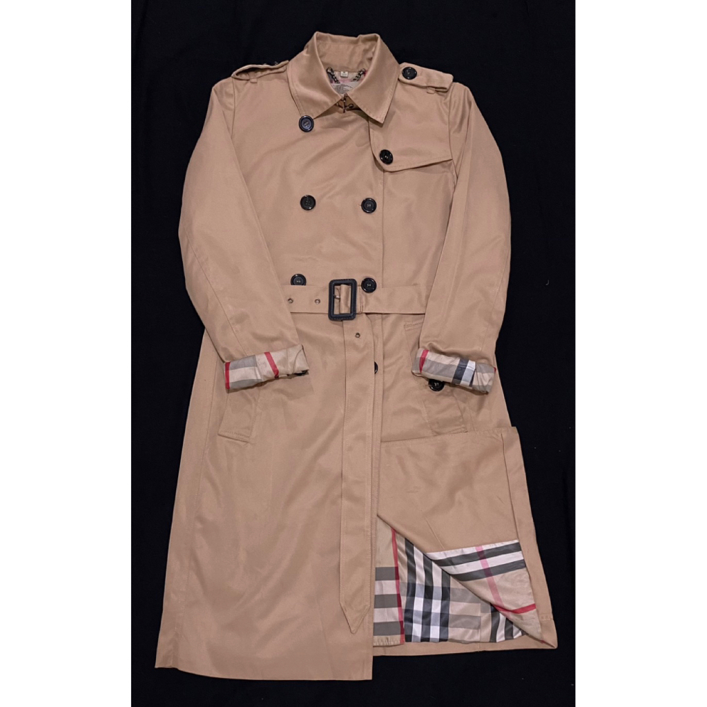 Coat Burberry (Tag lengkap, Kancing emboss) / Coat Branded Burberry / Coat Burberry / Burberry Trenc