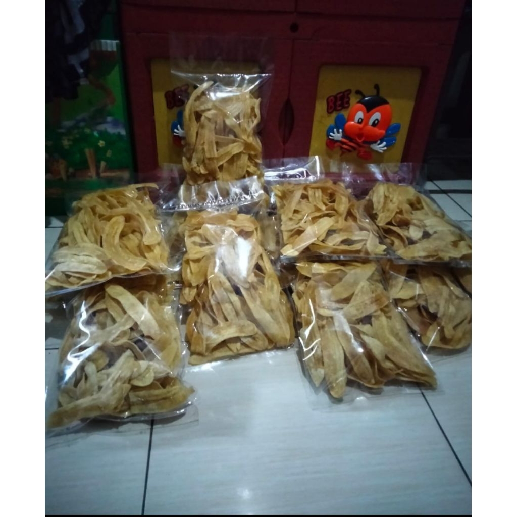 kripik pisang/makanan ringan/cemilan sehat.