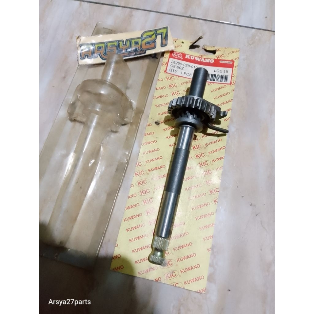 as kick starter selah selahan engkol honda C90 CL90 CT90 S90 S90Z KIC Kuwano Nos