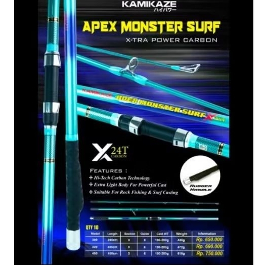 JORAN SURF KAMIKAZE APEX MONSTER SURF 390 420 450