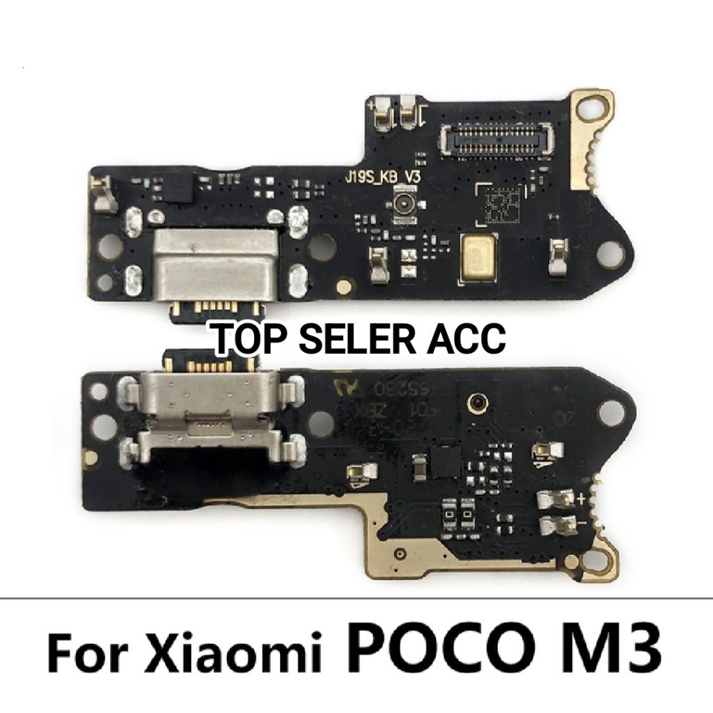 POCO M3 FLEXIBEL KONEKTOR CHARGER PAPAN CAS WITH IC XIAOMI REDMI 9T POCO M3