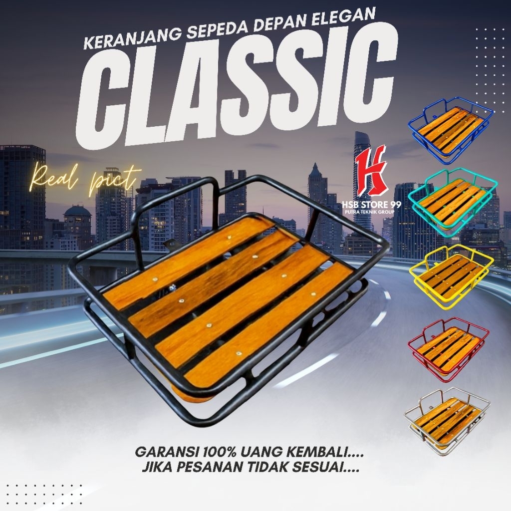 KERANJANG DEPAN SEPEDA ORIGINAL UNIVERSAL PNP MTB MINION FIXIE MINIVELO 27.5 20 INCHIE INCHI SEPEDA 