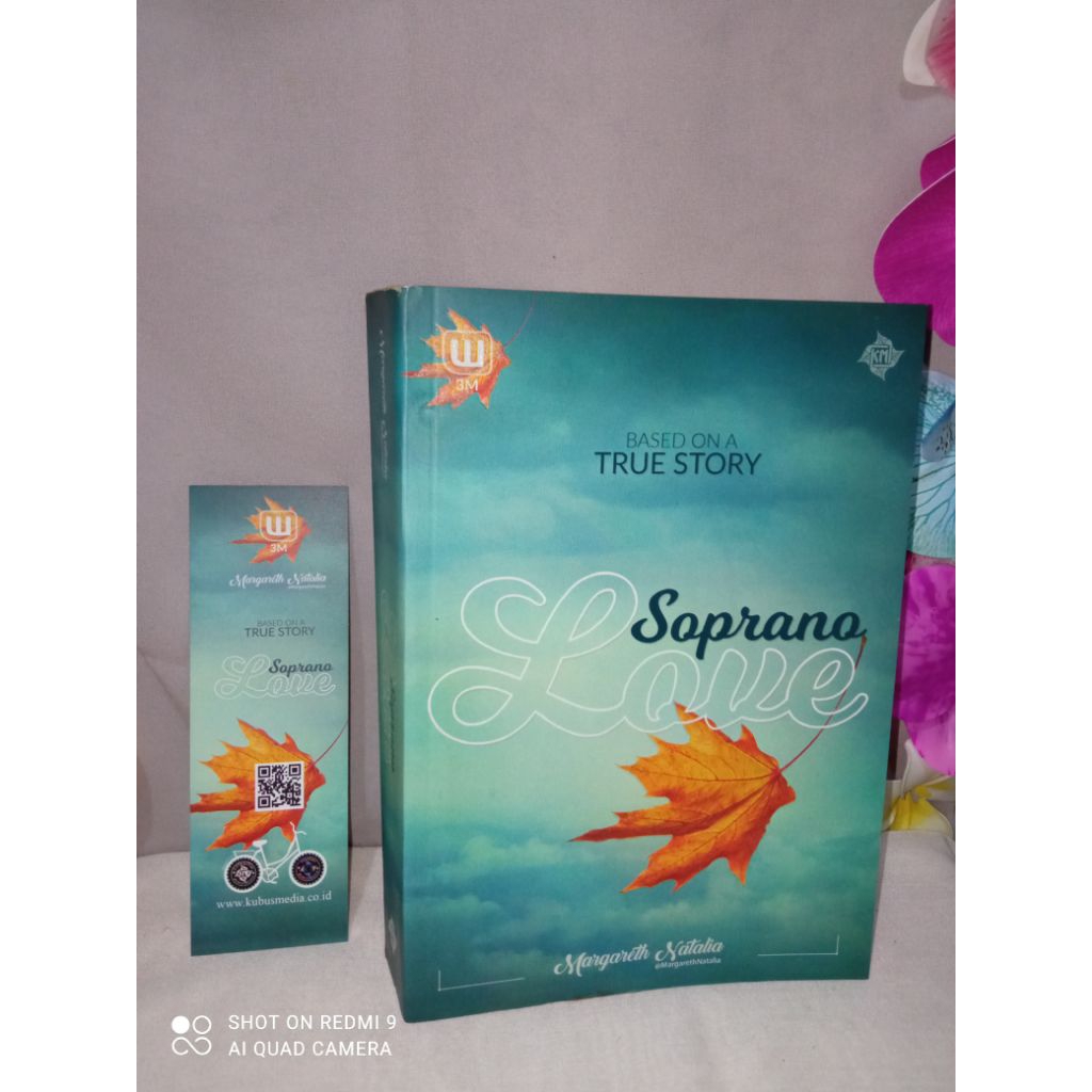 (A) Preloved ORIGINAL Novel Soprana Love by Margareth Natalia Bekas Penerbit Kubus Media Second Unha