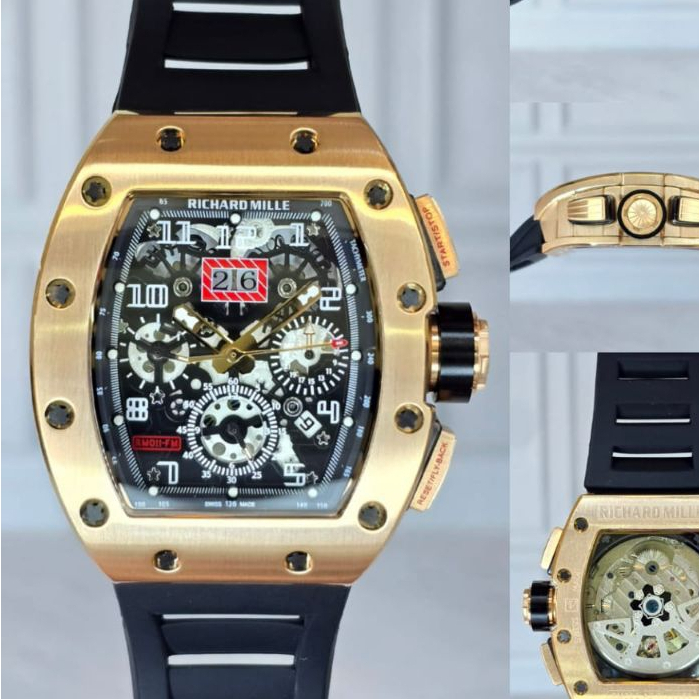 Jam Tangan Pria Mewah Richard Mille RM 11-01 Travik Scott