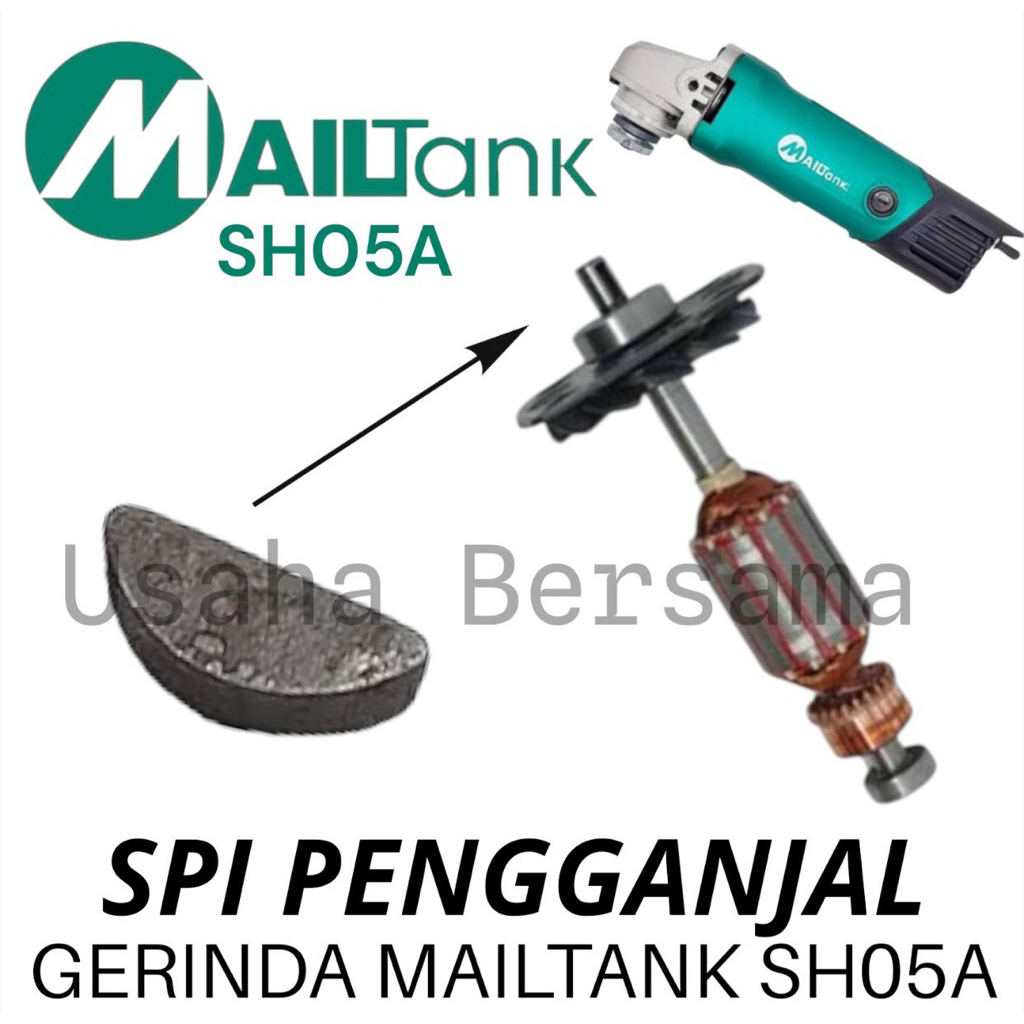PENGGANJAL GEAR SPI ARMATURE GERINDA SH05A SPI GERINDA PENGGANJAL GERINDA SH05 MAILTANK SH 05 A GERI