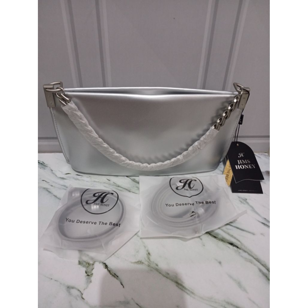 jims honey callie bag silver