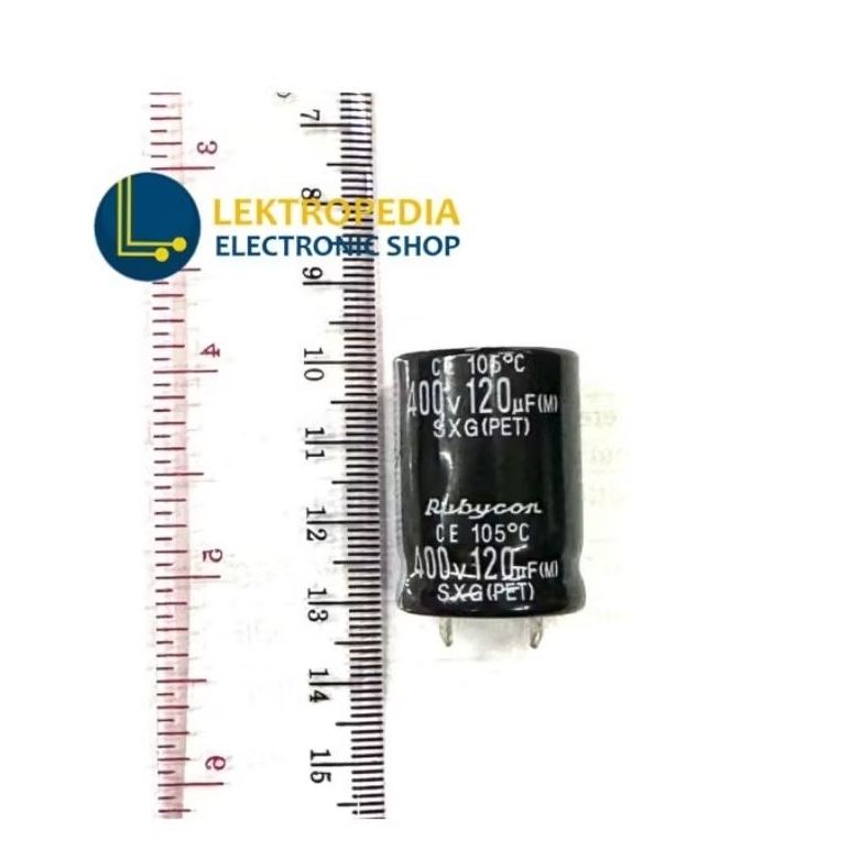 Elco 120uf 400v Kapasitor 120 uf mikro 400 v volt Elko 400volt