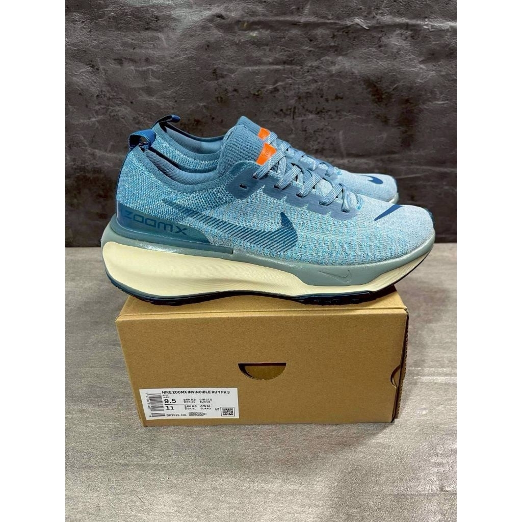 Nike ZoomX Invincible Run Flyknit 3 Noise Aqua Green Abyss
