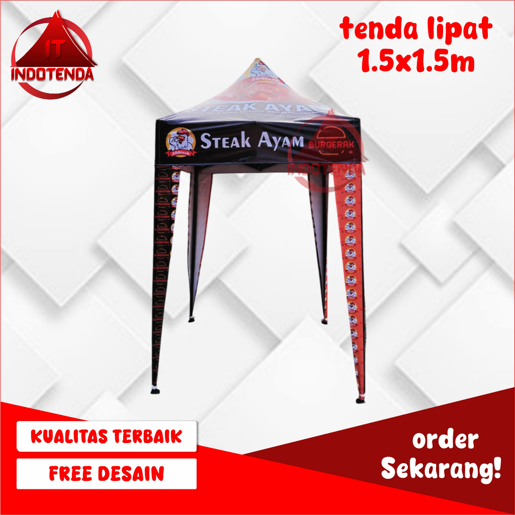Tenda Lipat 1.5x1.5m