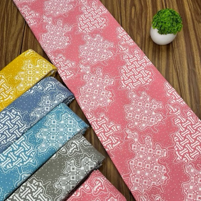 KAIN BATIK WARNA PASTEL | KAIN BATIK TRR | KAIN BATIK MOTIF  CEMORO | WARNA SOFT | BATIK MODERN PRIN