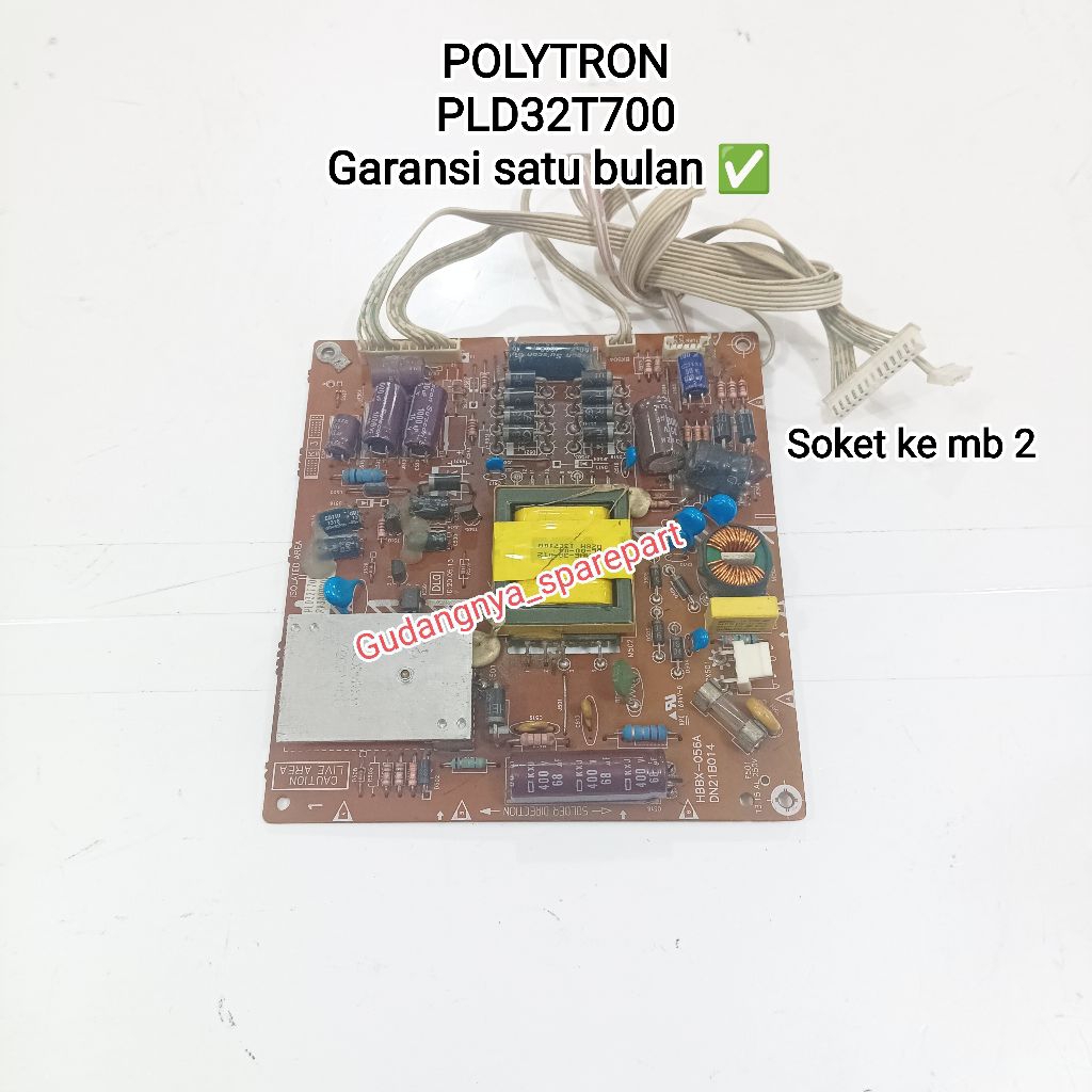 Psu POLYTRON PLD32T700 PLD 32T700 power supply mesin tv