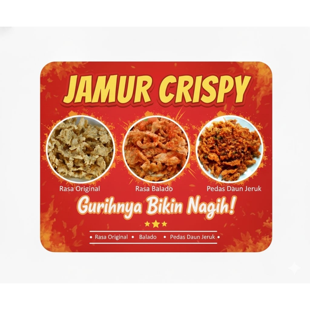 JAMUR CRISPY 1KG