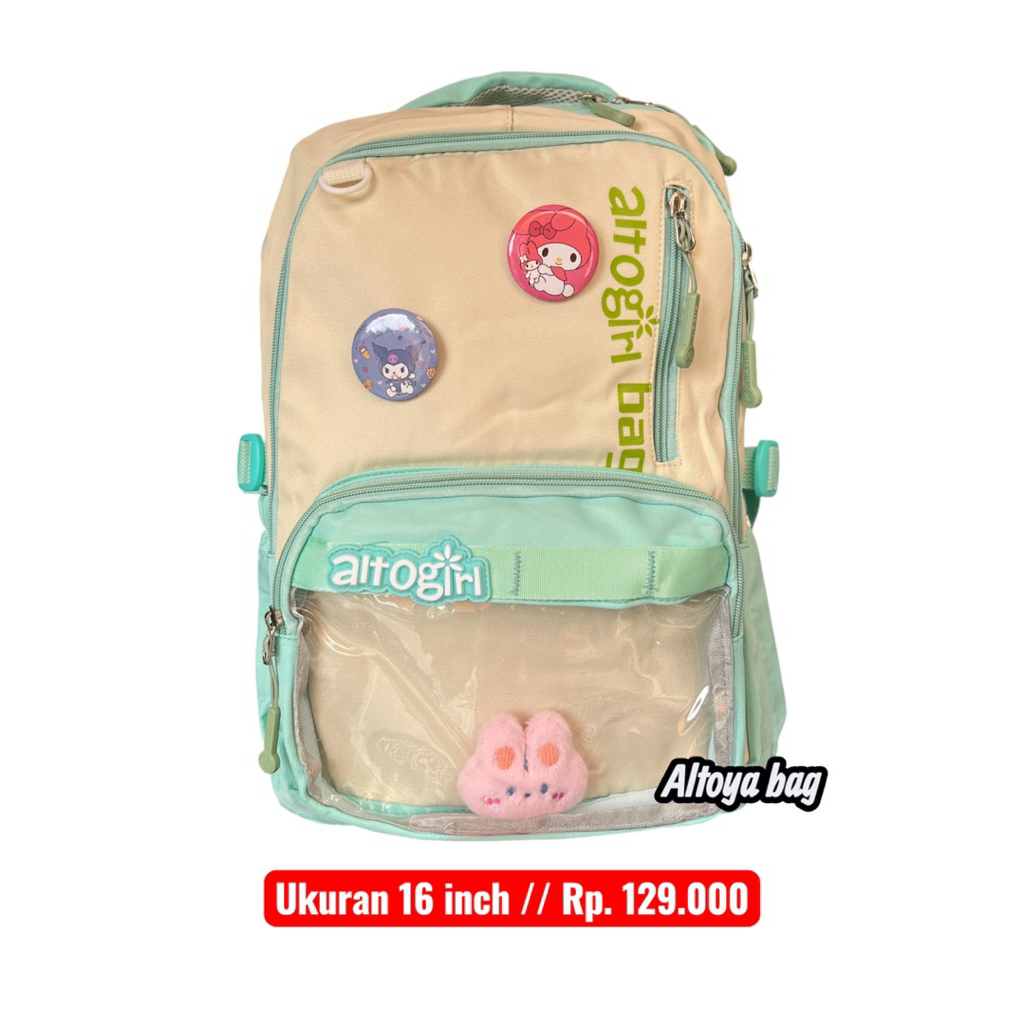 Tas Alto Girl Original // Tas Anak Sekolah SD // Tas Sekolah SMP Alto Girl