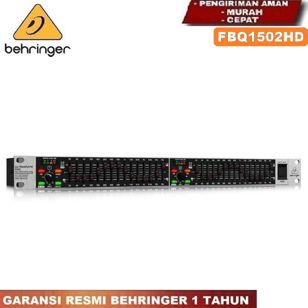 Equalizer Behringer FBQ 1502HD / FBQ 1502 HD / FBQ1502HD ( ORIGINAL )