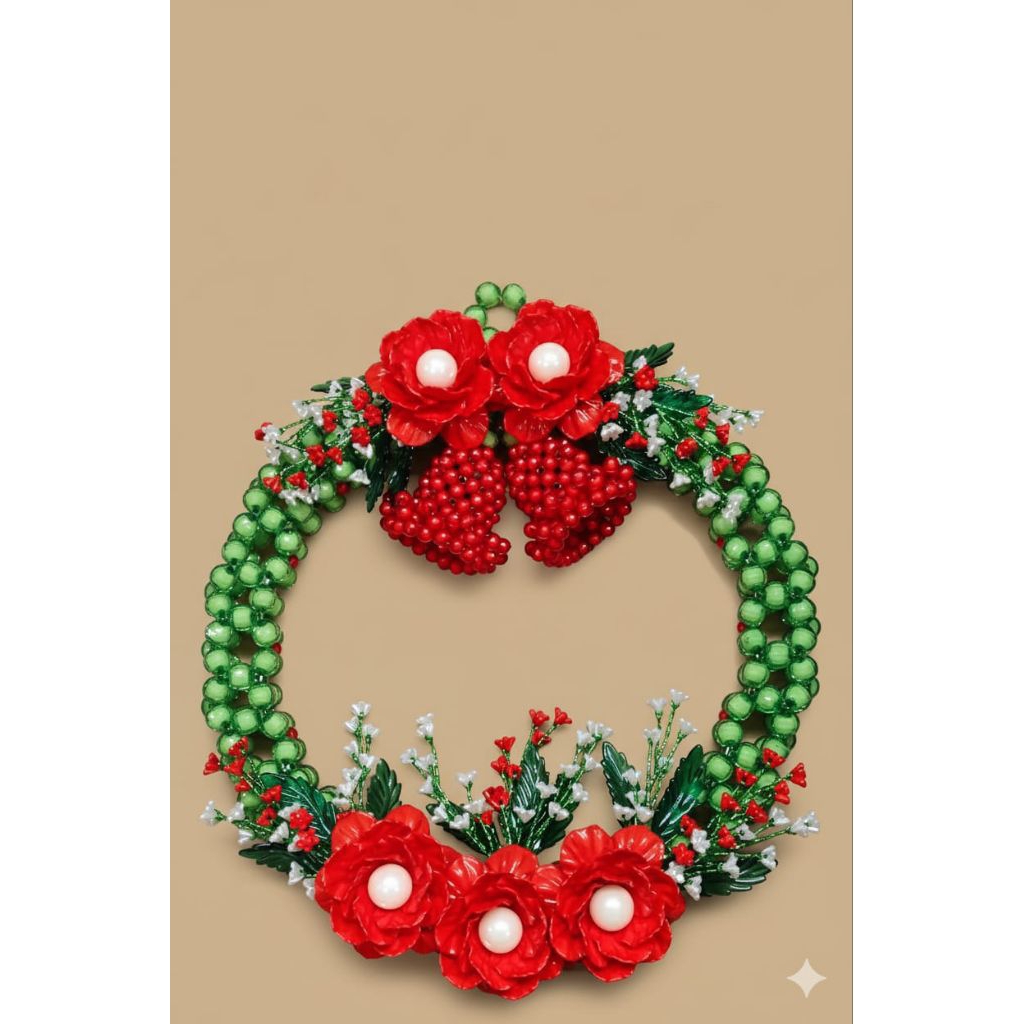 crunch natal hiasan dinding natal