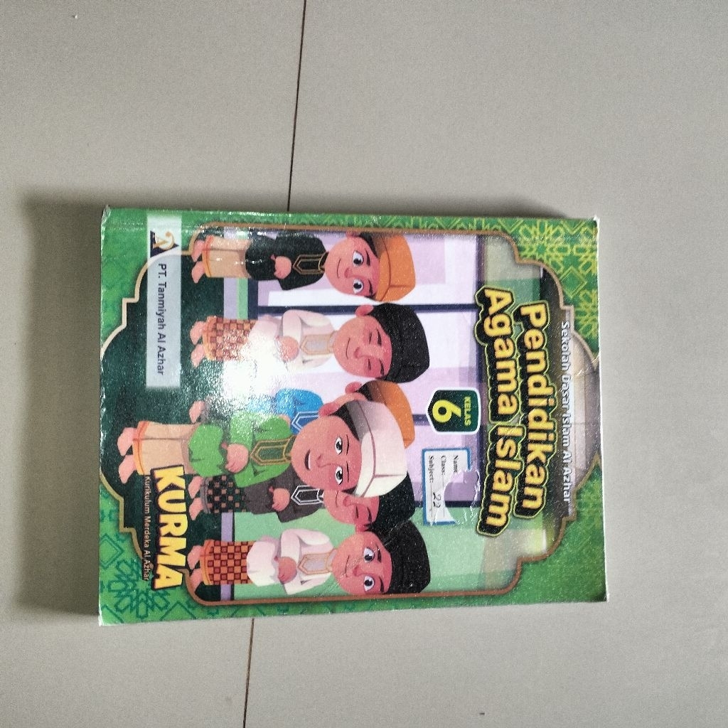 buku pendidikan " pendidikan agama Islam kelas 6 "