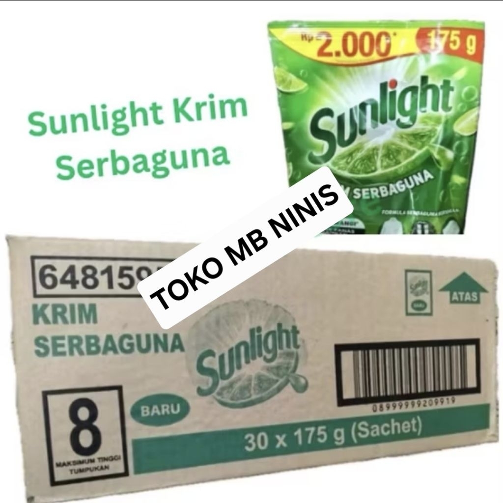 1DUS SUNLIGHT CREAM 2000 30X170GR