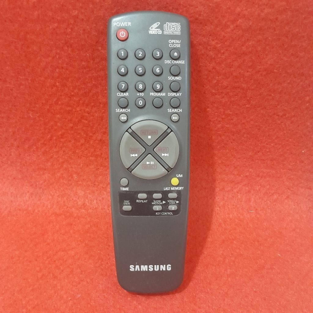 Remote Remot VCD CD Player SAMSUNG Original Asli .