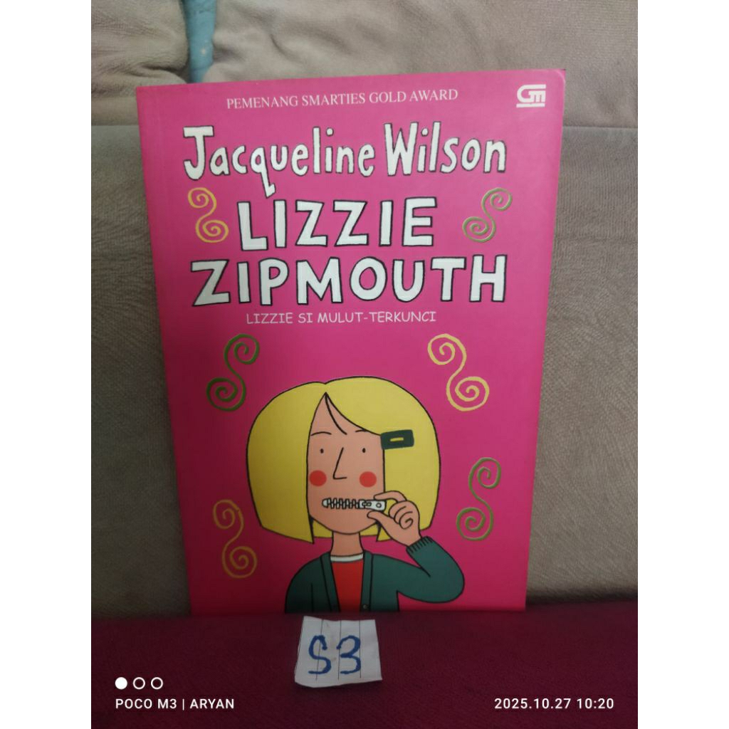 JACQUELINE WILSON - LIZZIE ZIPMOUTH