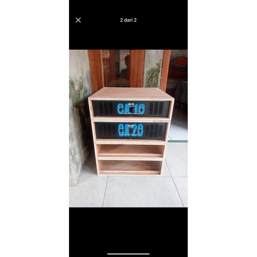 box power rakitan ca 10 15 20 25 30 bahan triplek 12 mm