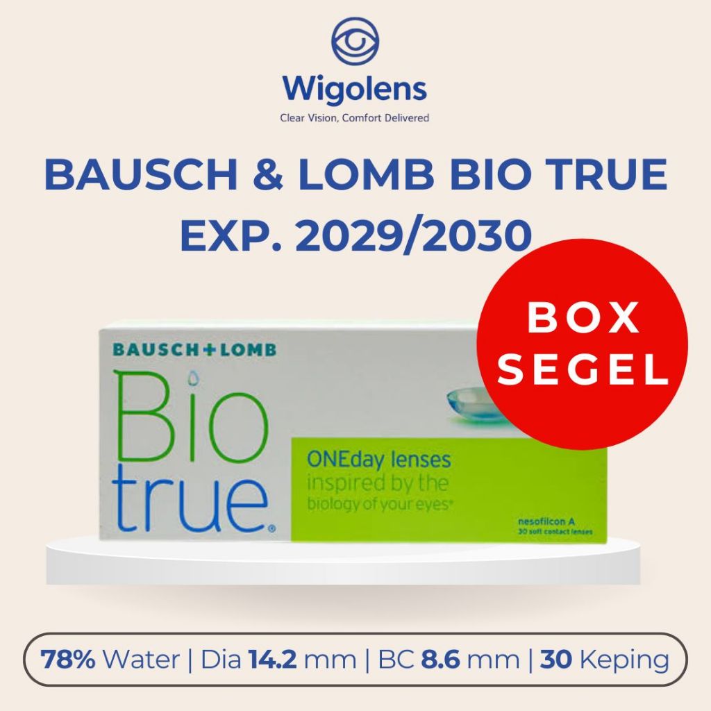 SOFTLENS BENING HARIAN BAUSCH AND LOMB BIO TRUE DAILY BOX BESAR