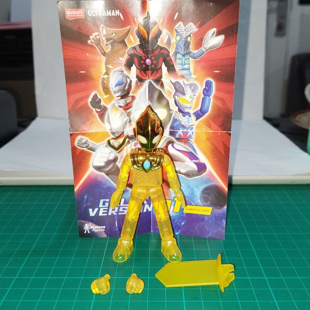 Blokees Ultraman Galaxy Version 01 "SECRET ULTRAMAN TIGA ,ULTRAMAN ZERO"