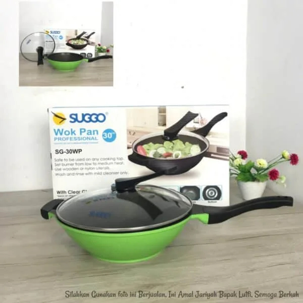 Suggo Wok Pan Professional 30 Cm SG-30WP