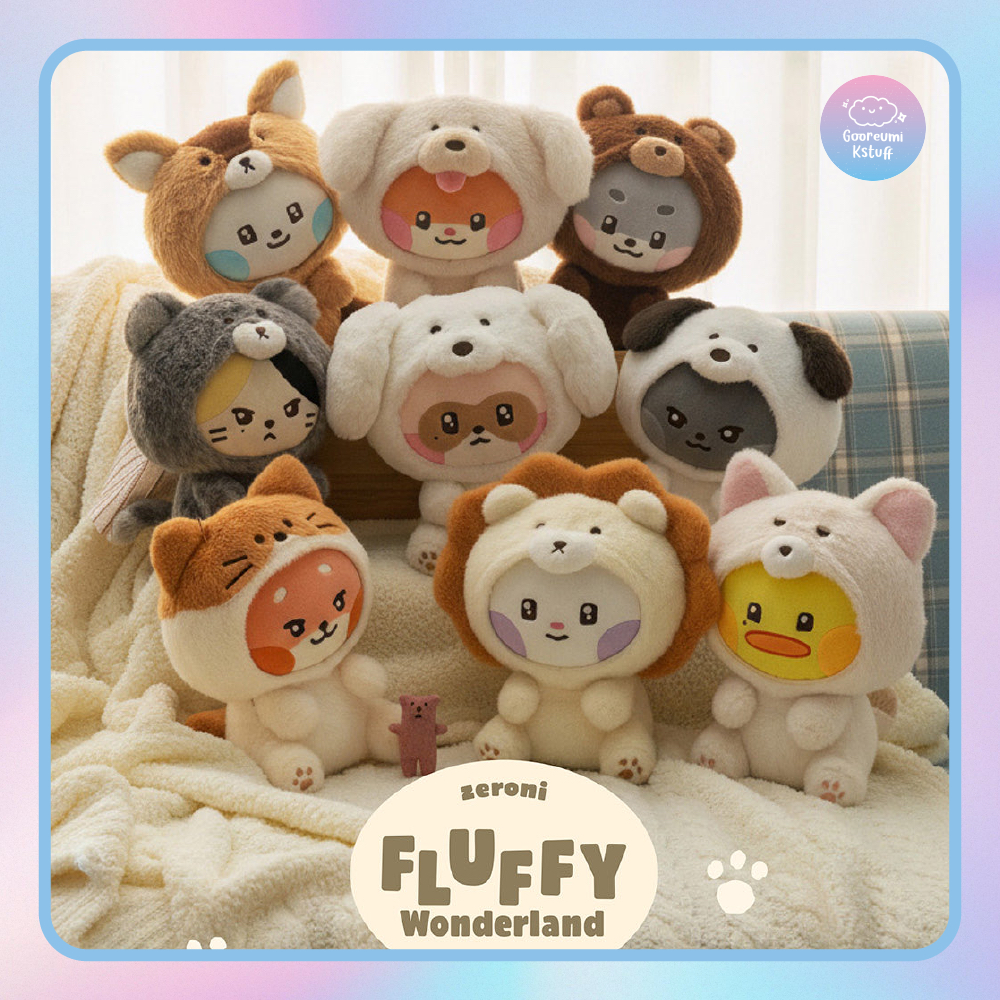[PO DP] Zeroni Fluffy Wonderland [OFFICIAL Line Friends] zb1 zerobaseone