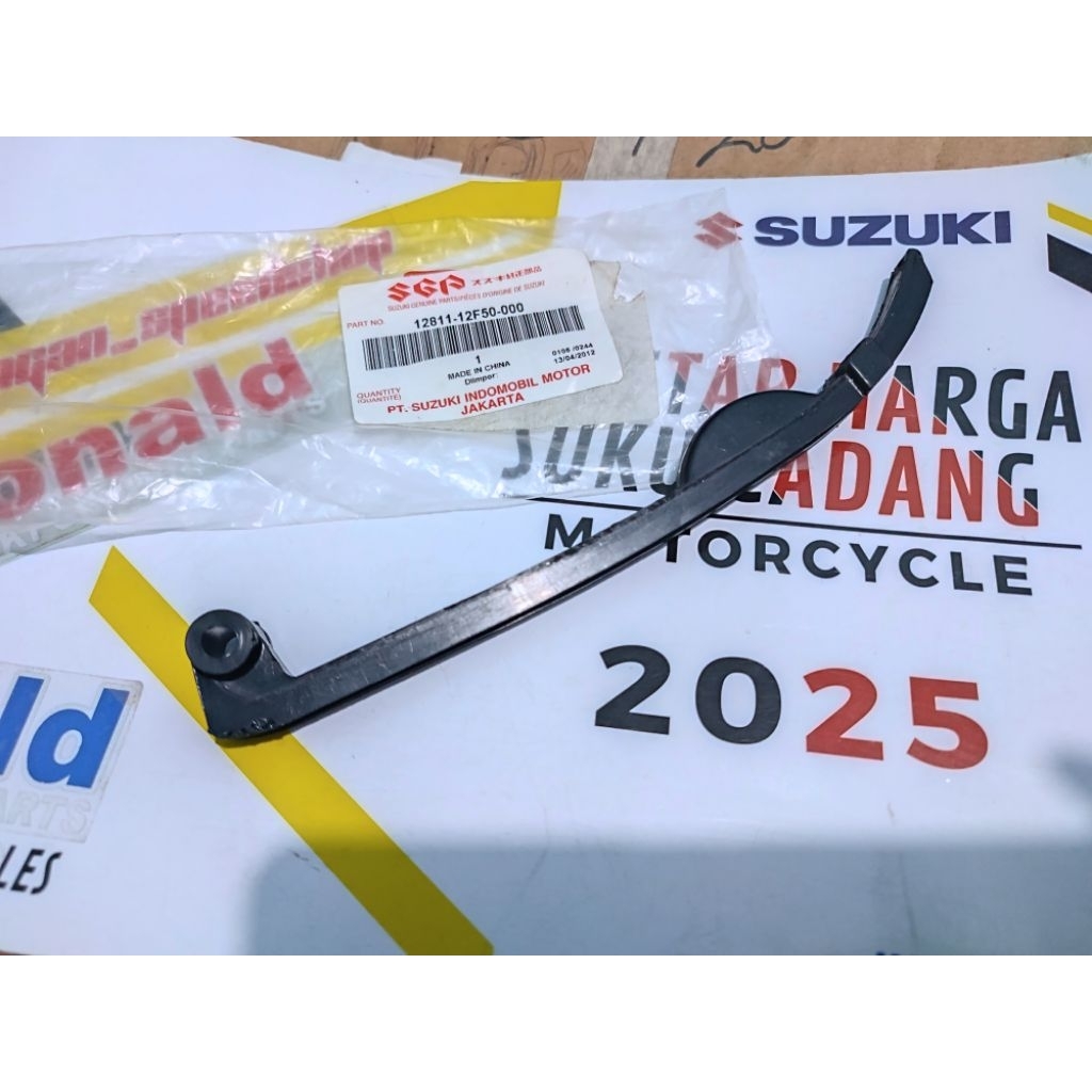 Karet Tensioner Lidah Tensioner Pendek Suzuki Thunder 125 Asli Original SGP