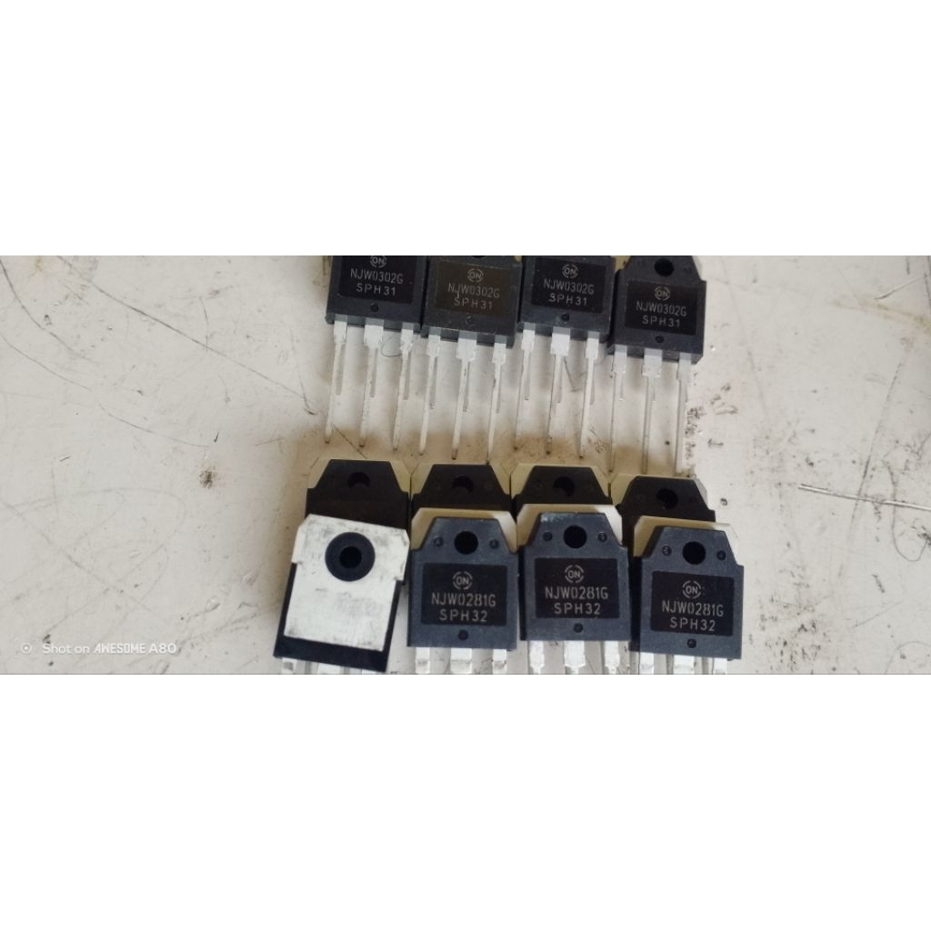 transistor final NJW