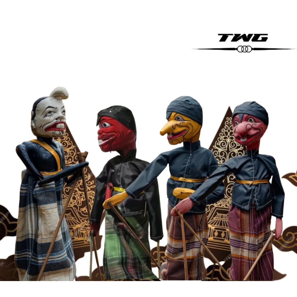 WAYANG GOLEK PUNAKAWAN 1 SET FULL 4