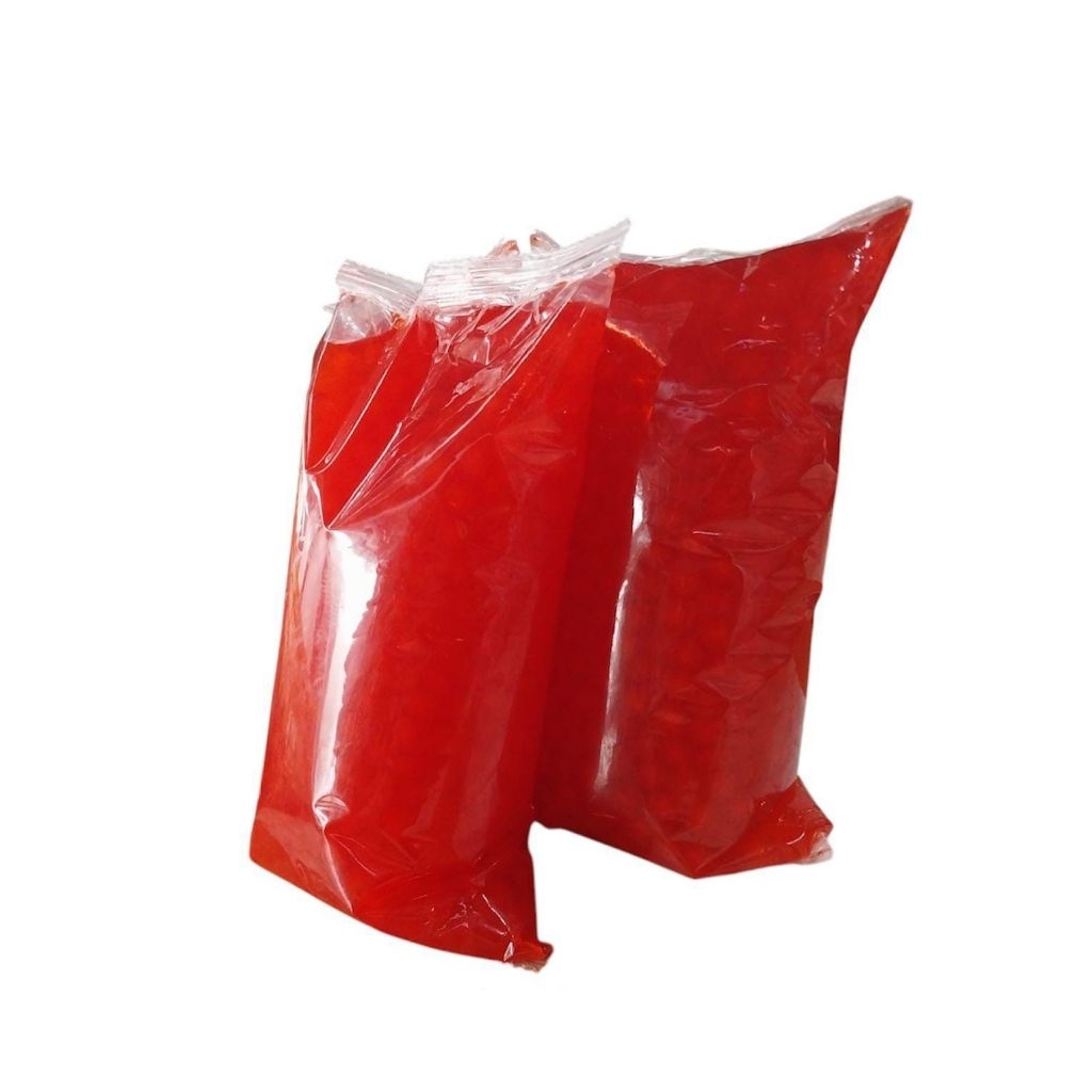 Jelly mutiara sagu kemasan / jelly  sagu mutiara masak/ mutiara sagu siap gaji 500gr