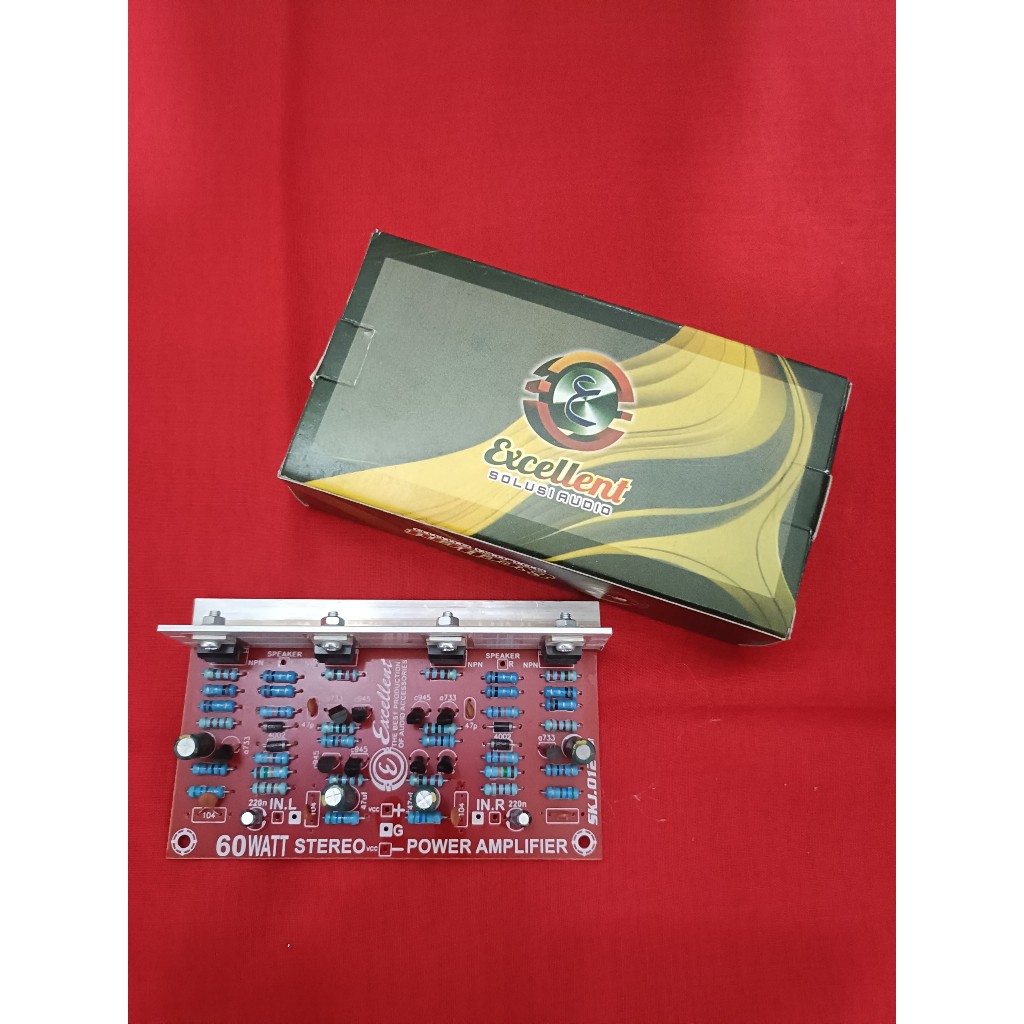 POWER AMPLIFIER 60 WATT STEREO ATAU DRIVER POWER 60 WATT STEREO