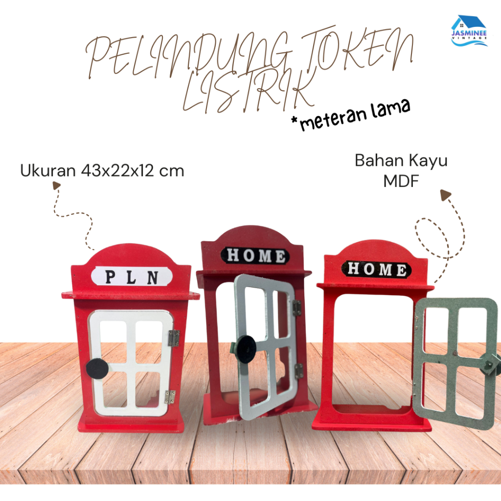 {TERMURAH}Cover Meteran Lama Model Telephone/Box PLN KWH Lama