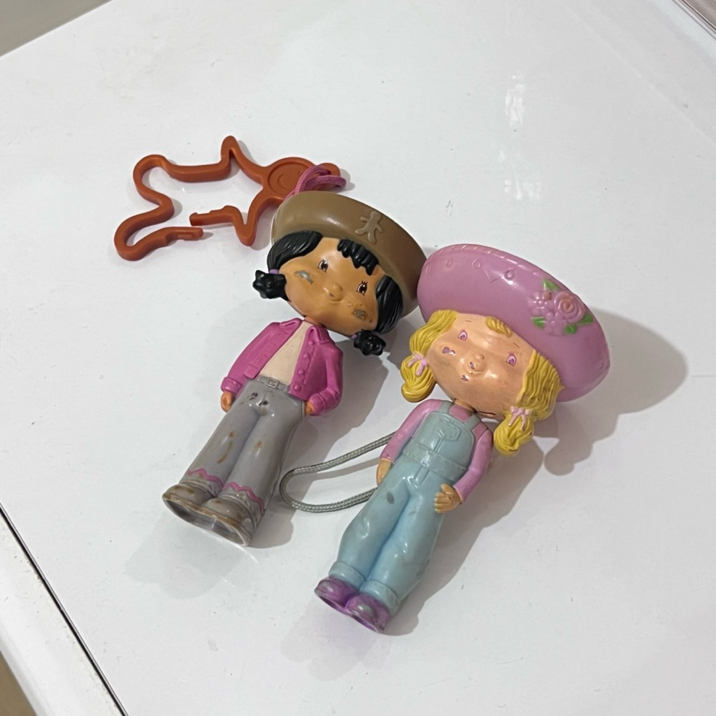 keychain mcd strawberry shortcake ginger snap & angel cake(harga berdua)