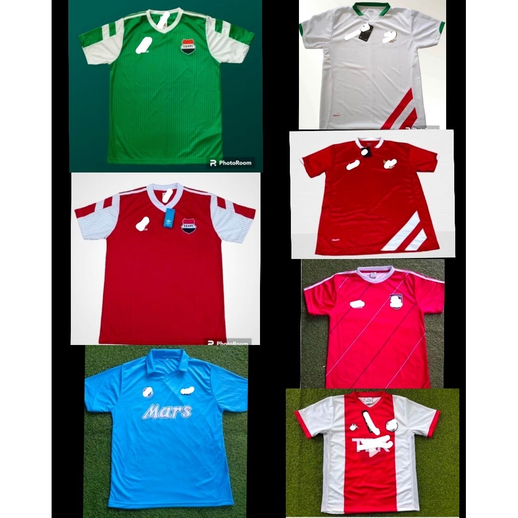 Jersey egypt 1990 home away/jersey mesir 1990 home away/jersey tmnas indonesia 2007 home away/jersey