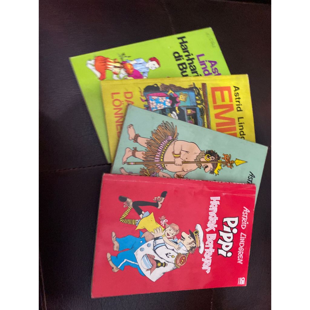 Novel Astrid Lindgren - bermacam judul