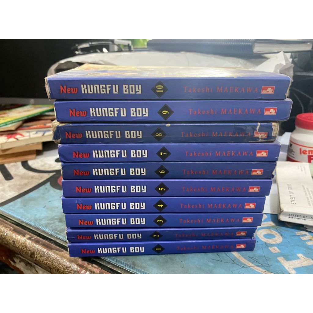 Komik New Kungfu Boy Premium 1-10 tamat - Takeshi maekawa - minus cover no 8