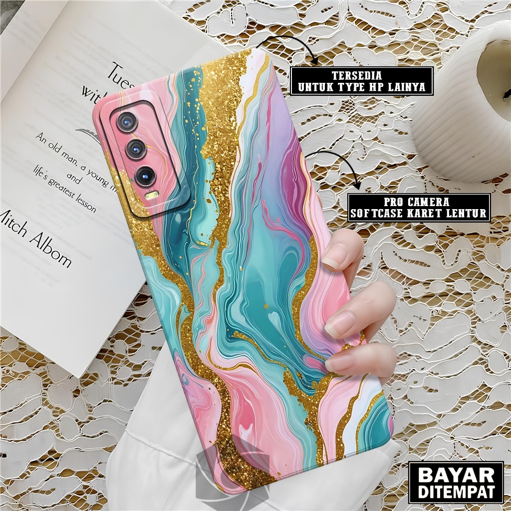 Case VIVO Y20/Y12S/Y20S - Fashion Case Abstrak - Softcase VIVO Y20/Y12S/Y20S - Kesing VIVO Y20/Y12S/