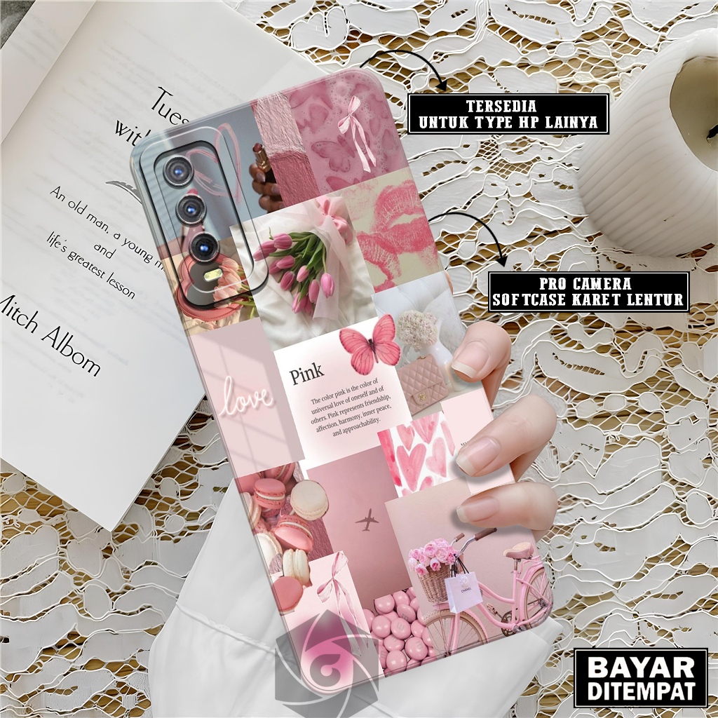 Case VIVO Y20/Y12S/Y20S - Fashion Case Aesthetic - Softcase VIVO Y20/Y12S/Y20S - Kesing VIVO Y20/Y12