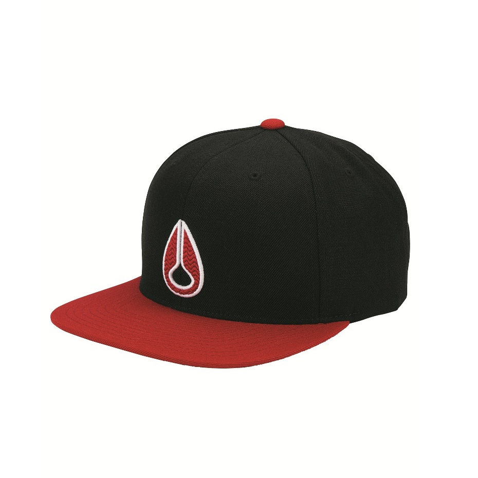 NIXON HAT-ICON STARTER HAT CRIMSON-C2162548