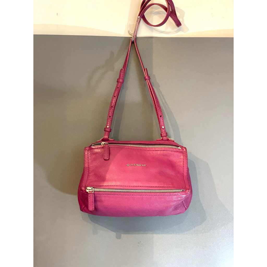 PL Givenchy mini pandora xbody bag pink