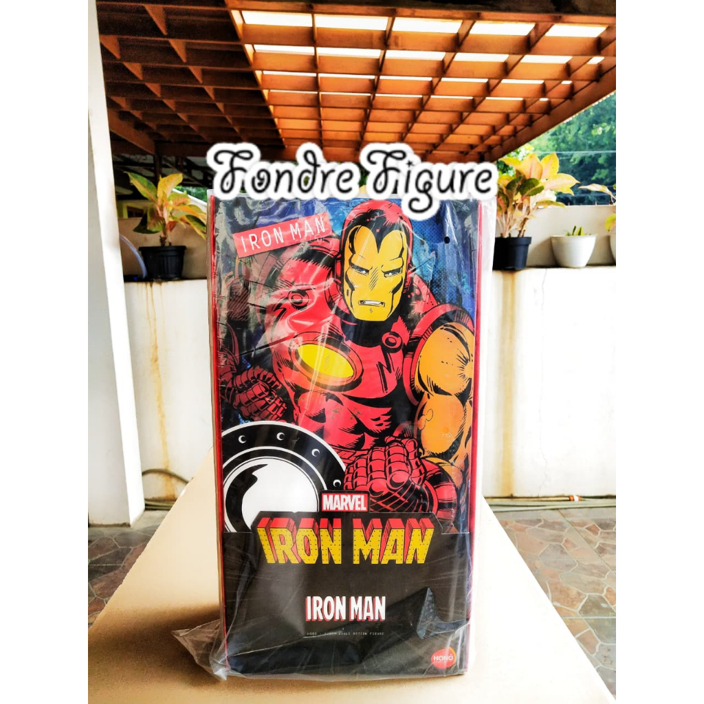 ORIGINAL HOT TOYS HONO IRON MAN STUDIO 1/6 SCALE HS05 IRON MAN CLASSIC COMIC ACTION FIGURE HT