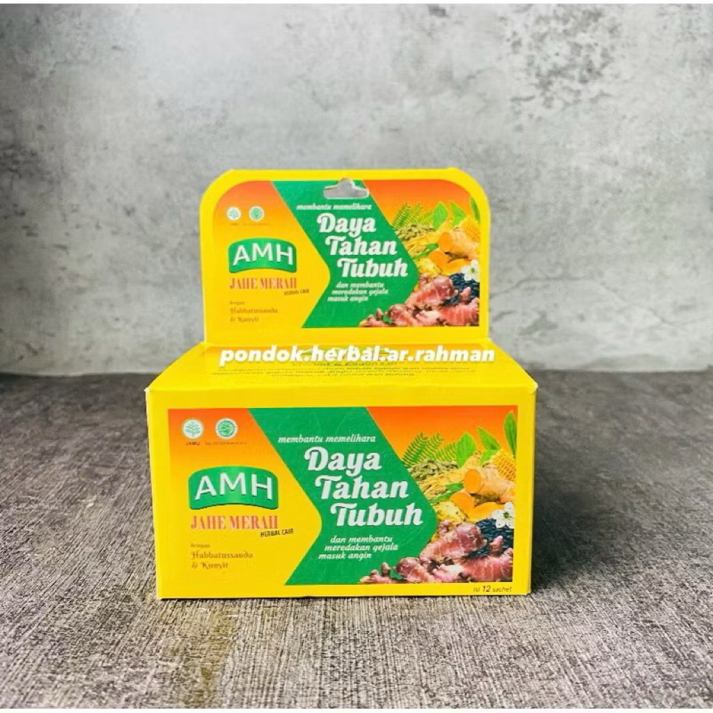 JAHE MERAH AMH HERBAL CAIR