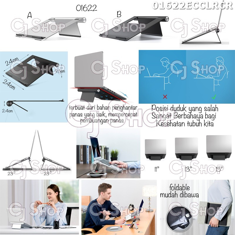 Stand penyangga Laptop alas penyangga laptop 01622